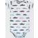 Hudson Baby Cotton Bodysuits 3-pack - Cars