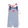 Hudson Baby Rompers 3-pack - Pink Strawberry (10116625)
