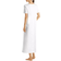 Hanro Moments Short Sleeve Long Gown - White