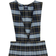 French Toast Girl's V-neck Pleated Plaid Jumper - Blue/Gold