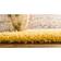 Unique Loom Solid Shag Yellow 79.248x304.8cm