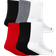 Nike Little Boy's Legend Crew Socks 6-pack - Black/Red/White