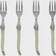 French Home Laguiole Faux Ivory Cake Fork 6.75" 4