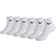 Nike Kid's Basic Ankle Sock 6-pack - White