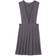 French Toast V-Neck Pleated Jumper Plus - Heather Gray
