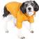 Pet Life Sporty Avalanche Lightweight Adjustable with Pop Out Zippered Hood Large