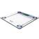 Escali Clear Glass Bathroom Scale E184