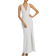 BCBG Max Azria Cutout Back Gown - Off White