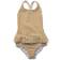 Liewood Amara Swimsuit - Y/D Stripe Golden Caramel/White (LW14114-0909)