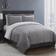 VCNY Home Micro Mink Sherpa Bedspread Gray (228.6x223.52)