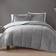 VCNY Home Micro Mink Sherpa Bedspread Gray (228.6x223.52)