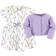Touched By Nature Organic Cotton Dress & Cardigan - Lavender (10167745)