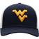 Top of the World West Virginia Mountaineers Trucker Snapback Hat Men - Navy/White