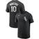 Nike Yoan Moncada Black Chicago White Sox Player Name and Number T-shirt