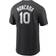 Nike Yoan Moncada Black Chicago White Sox Player Name and Number T-shirt
