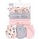 Hudson Cotton Headband and Scratch Mitten Set - Pink Peony (10156170)
