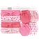 Hudson Cotton Headband and Scratch Mitten Set - Flamingo (10117550)