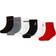 Nike Boy's Jordan Ankle Socks 6-pack - Gym Red/Black ( BJ0342G-RK2)