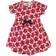 Touched By Nature Organic Cotton Dress & Cardigan - Red Flowers (10161381)
