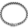 David Yurman Woven Box Chain Bracelet - Silver/Black