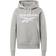 Reebok Women Identity Logo Fleece Pullover Hoodie - Medium Grey Heather