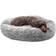 FurHaven Calming Cuddler Long Fur Donut Dog Bed Large