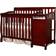 Dream On Me Jayden 4-in-1 Convertible Mini Crib and Changer 29x56.8"