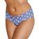 Cosabella Never Say Never Printed Comfie Thong - Diamond Blue