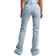 Superdry Mid Rise Slim Flare Jeans - Light Blue