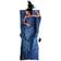 Cocoon Travelsheet Coupler Silk Rejsesovepose str. 220 x 83 cm sort/grå/blå