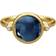Julie Sandlau Prime Ring - Gold/Sapphire/Transparent