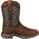 Durango Boot Kids Pull-On Western Boots - Tan/Black