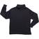 Leveret Cotton Neutral Turtleneck Shirts - Black (28937005039690)
