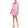 Rebecca Taylor Tiered Mini Dress - Flamingo Pink