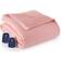 Micro Flannel Electric Heated Blankets Pink (256.54x228.6)
