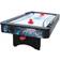 Blue Wave Crossfire Air Hockey Table with Hanging Ball Hoop