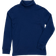 Leveret Cotton Boho Turtleneck Shirts - Navy Blue (32453067243594)