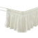 Lush Decor Ruched Ruffle Elastic Easy Wrap Valance Sheet White (203.2x193.04)