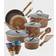 Rachael Ray Cucina Cookware Set with lid 18 Parts