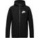 Nike Kid's Tech Fleece Essentials FZ Hoodie - Black/White (AR4020-010)
