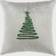 Safavieh Enchanted Evergreen Complete Decoration Pillows Green, Gray (50.8x50.8)