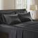 Madison Park Essentials Bed Sheet Black (259.08x228.6cm)