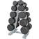 Cap Barbell Eco Dumbbells Set with Rack 150lbs