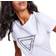 Guess Amalur Bling Logo T-shirt - Pure White
