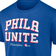 Fanatics Philadelphia 76ers Phila Unite T-Shirt Sr