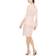 Calvin Klein Chiffon Bell Sleeve Sheath Dress - Blossom