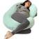 Pharmedoc C-Shape Pregnancy Pillow