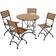 Sunnydaze European Bistro Set, 1 Table incl. 4 Chairs