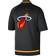 Nike Miami Heat City Edition Therma Flex Showtime Short Sleeve Full Snap Bomber Jacket 2021-22 Sr