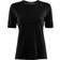 Aclima Women's Lightwool Undershirt Tee - Jet Black